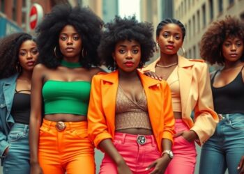 80s fashion black women