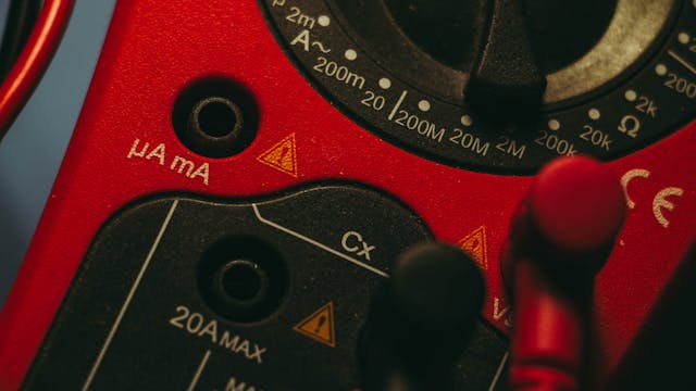 Amps Measurement Ball Mount Metric Ram