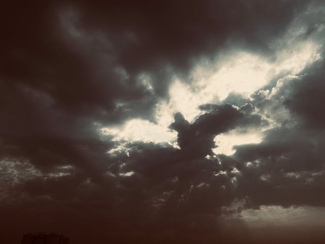 as i sit in heaven poem