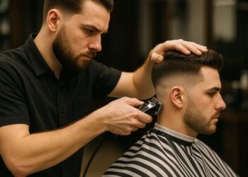 taper fade haircut style