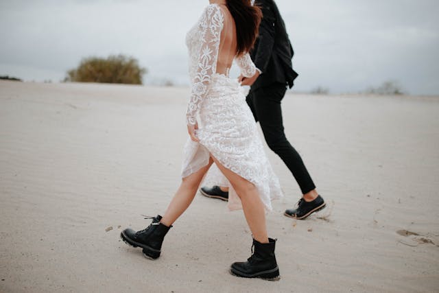 Amal Clooney Wore a Sheer Minidress With Knee-High Boots