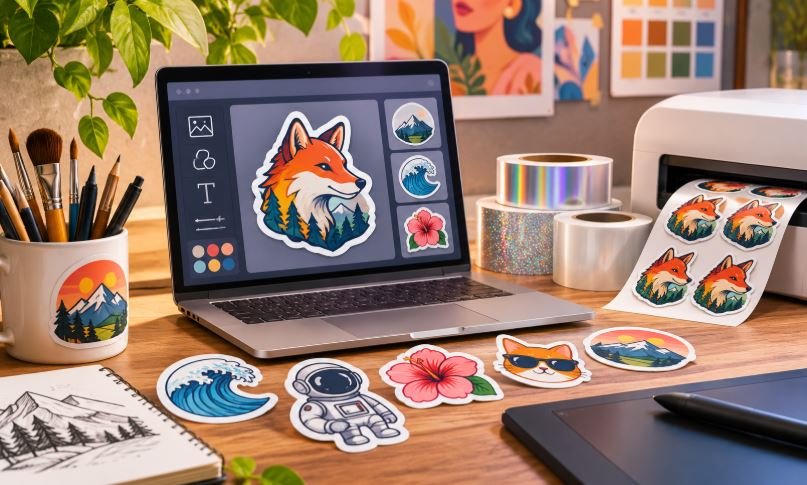 Best Custom Sticker Printing for Artists and Designers