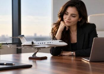 The Private Jet Owners Who Keep a Piece of the Sky on Their Desk